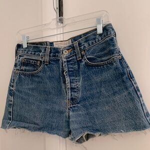 Vintage Abercrombie & Fitch jean shorts
